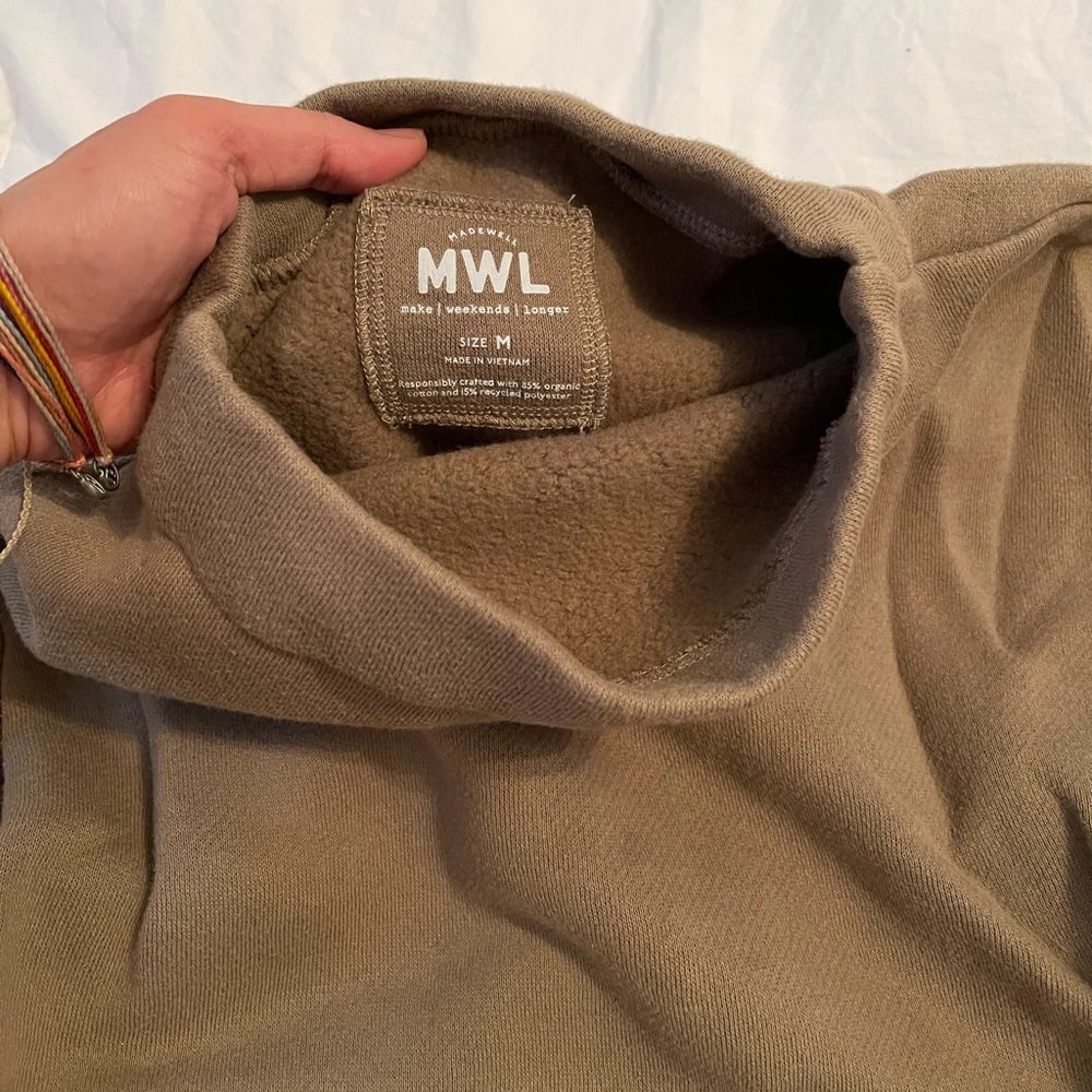 Madewell sweatshirt medium